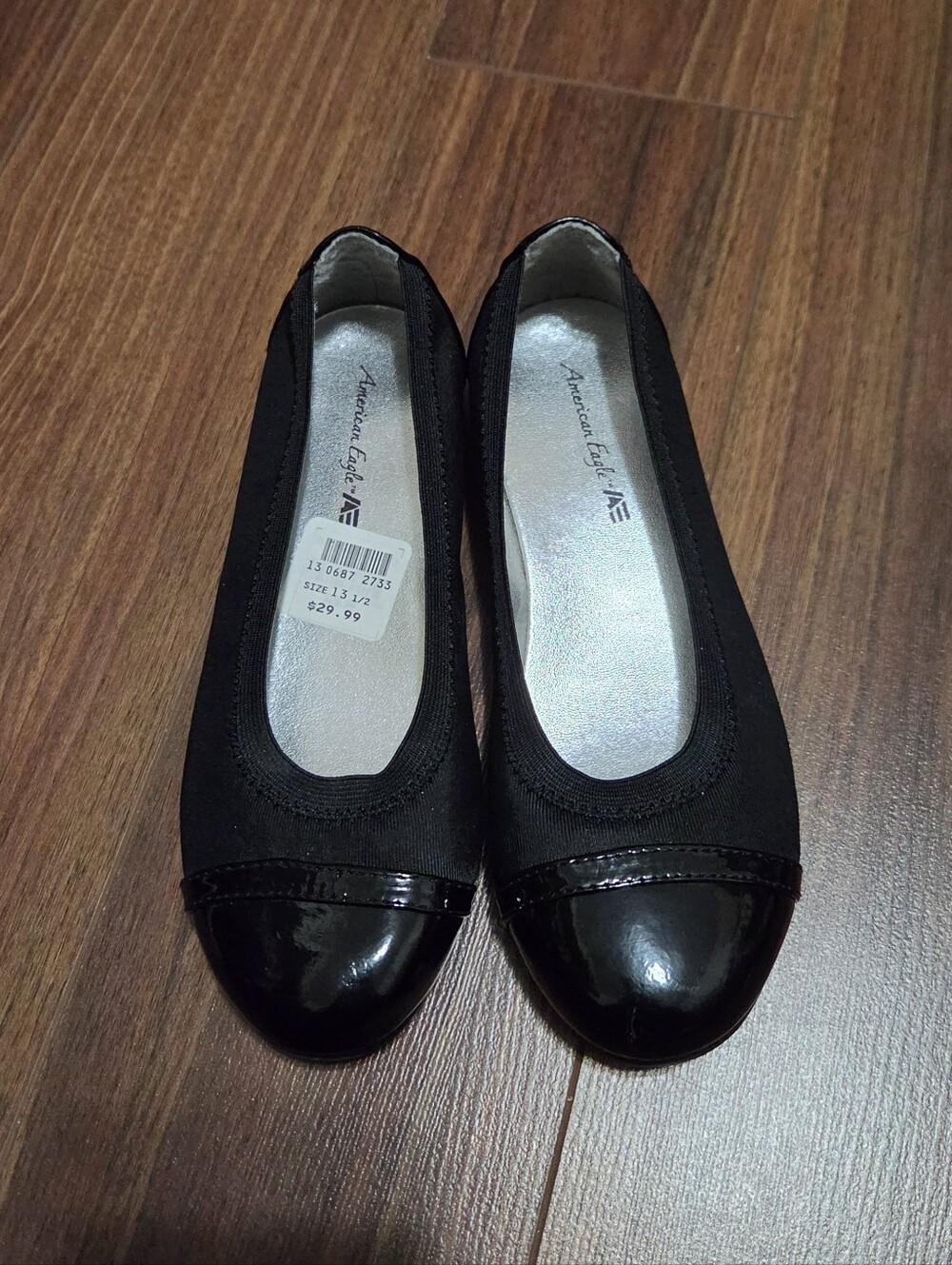 American Eagle Outfitters Black Ballet Flats | Size 13.5 Toddler